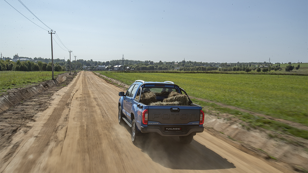 Изображение на странице Foton TUNLAND G7 на официальном сайте