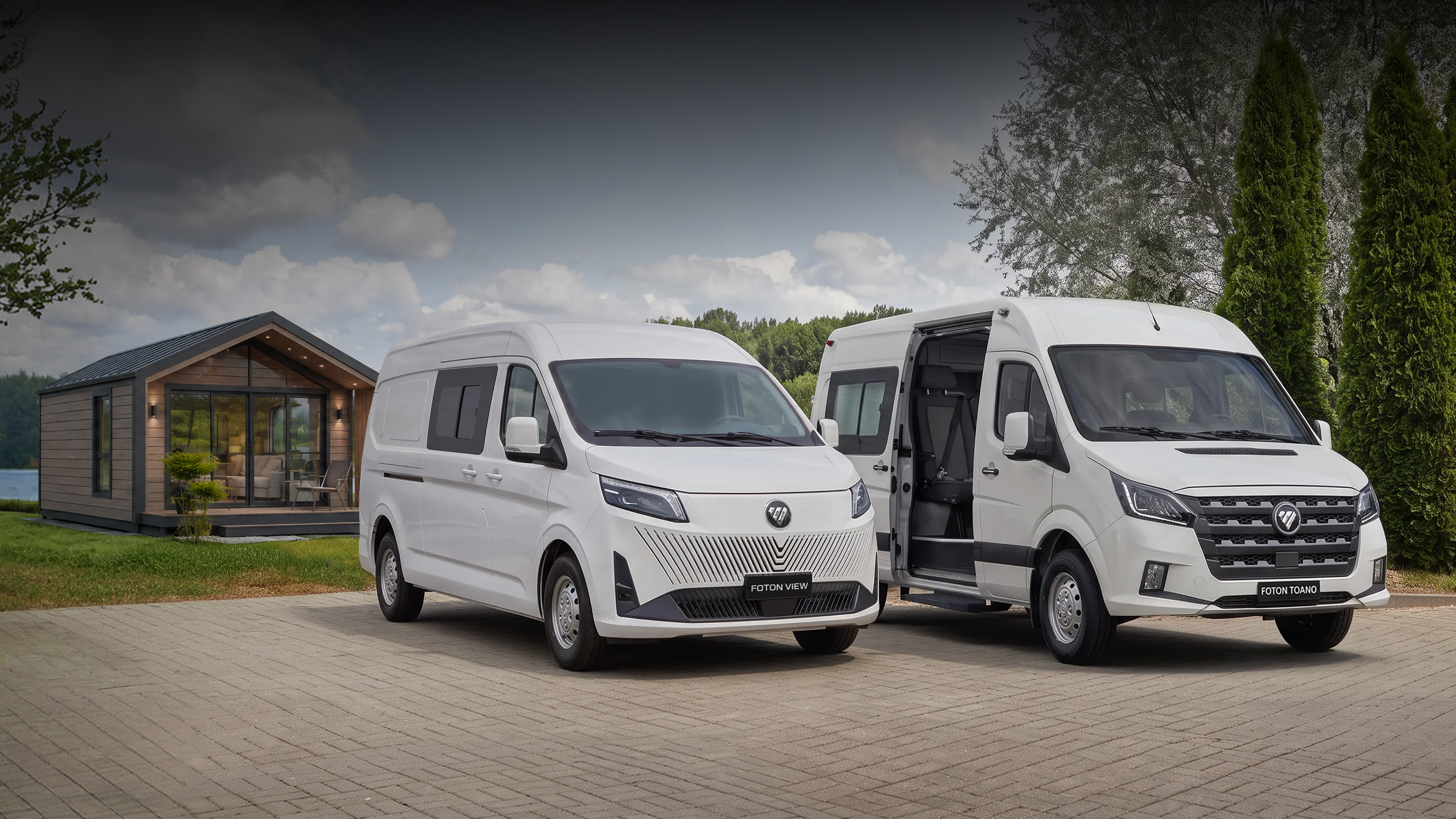 Изображение на странице Foton Грузопассажирский автомобиль на официальном сайте
