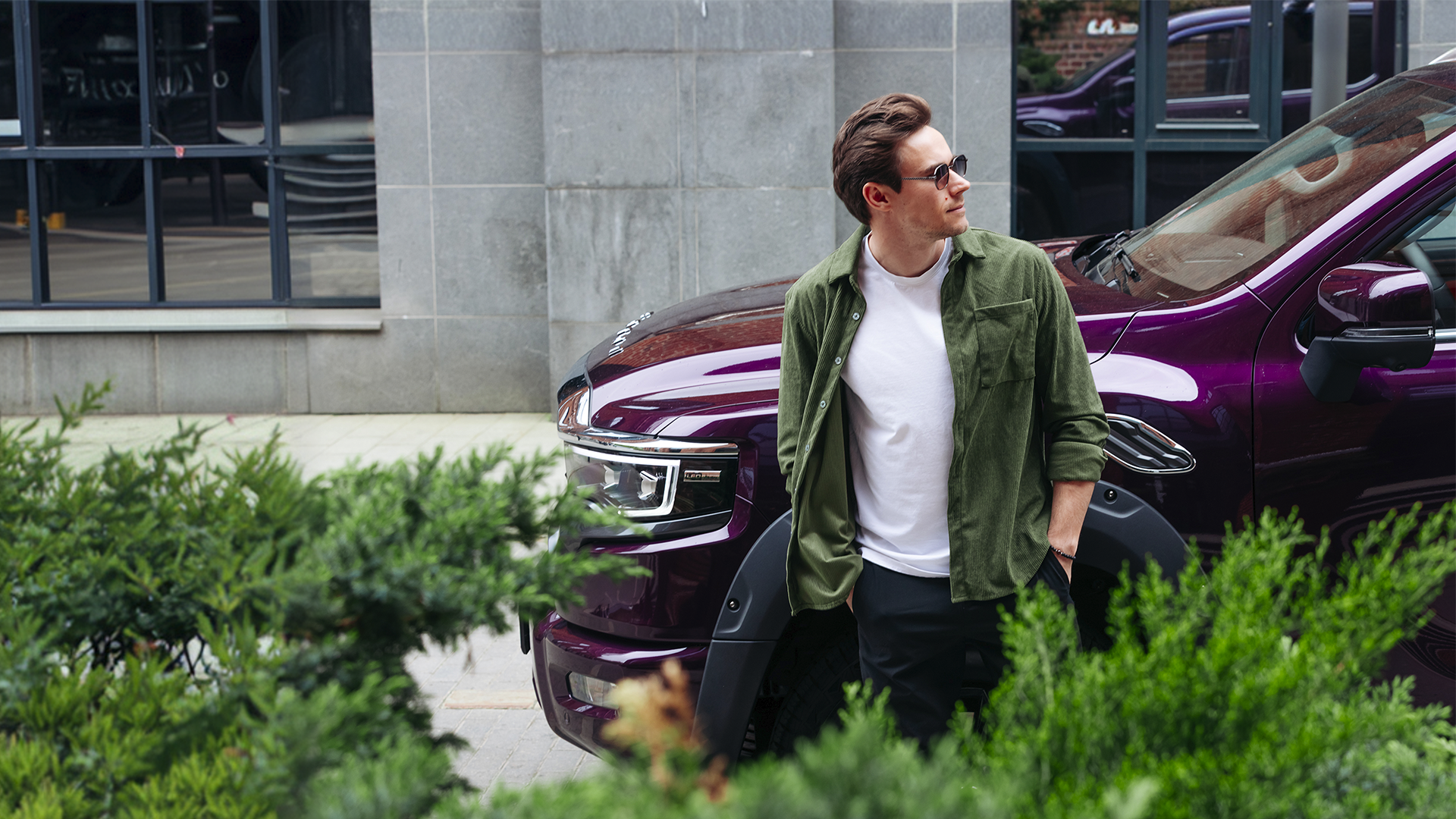 Изображение на странице Foton Главная на официальном сайте