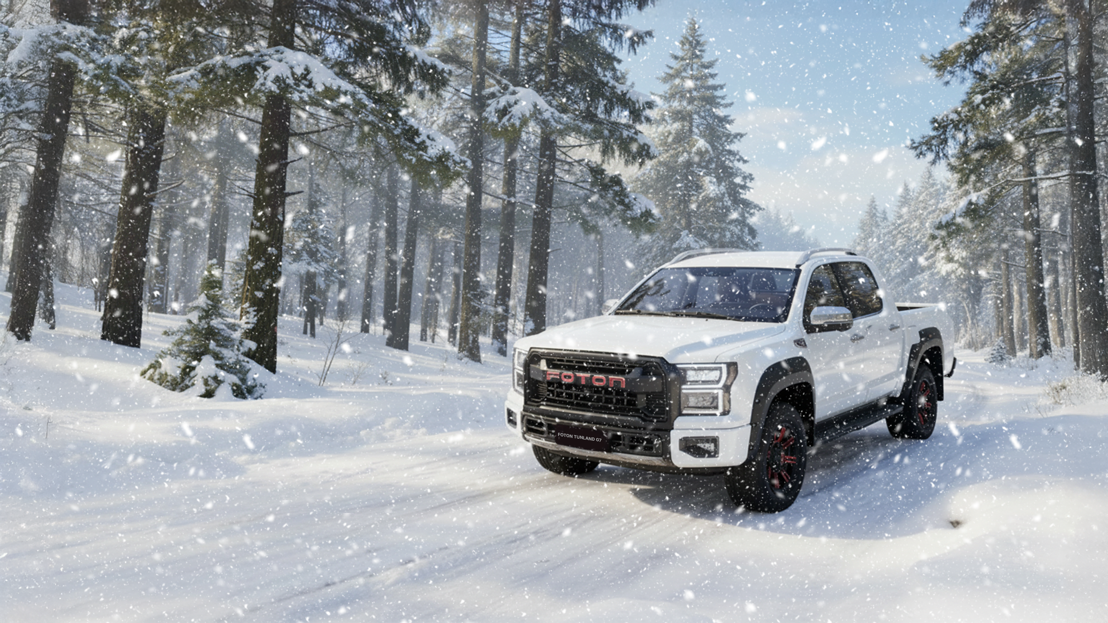 Изображение на странице Foton Главная на официальном сайте