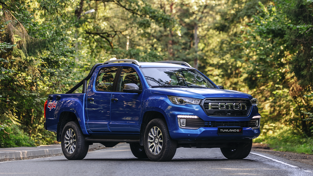 Изображение на странице Foton TUNLAND G7 на официальном сайте
