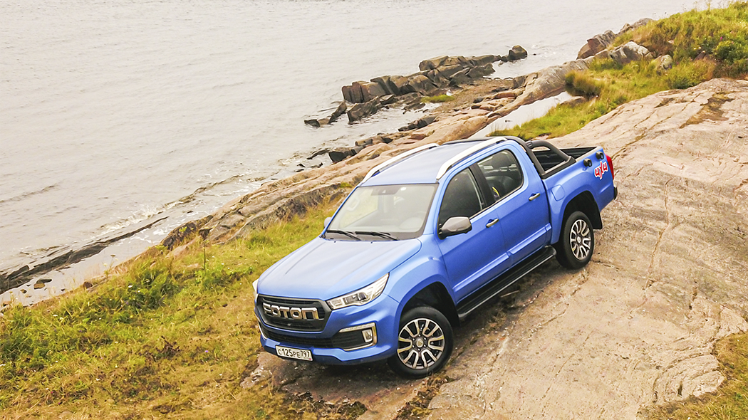 Изображение на странице Foton TUNLAND G7 на официальном сайте