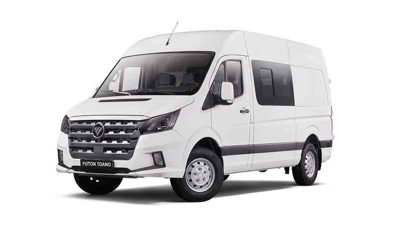 Изображение на странице Foton Грузопассажирский автомобиль на официальном сайте