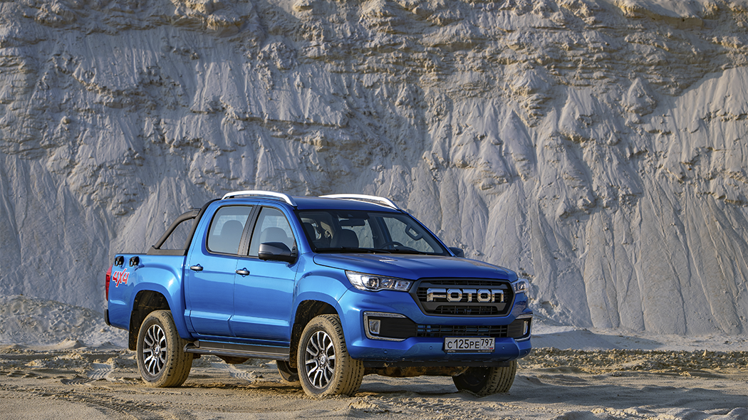 Изображение на странице Foton TUNLAND G7 на официальном сайте