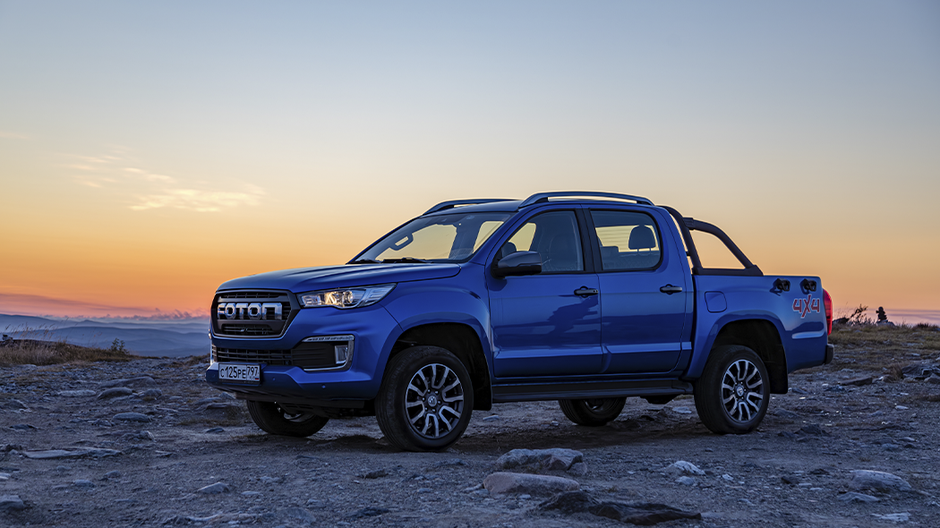 Изображение на странице Foton TUNLAND G7 на официальном сайте