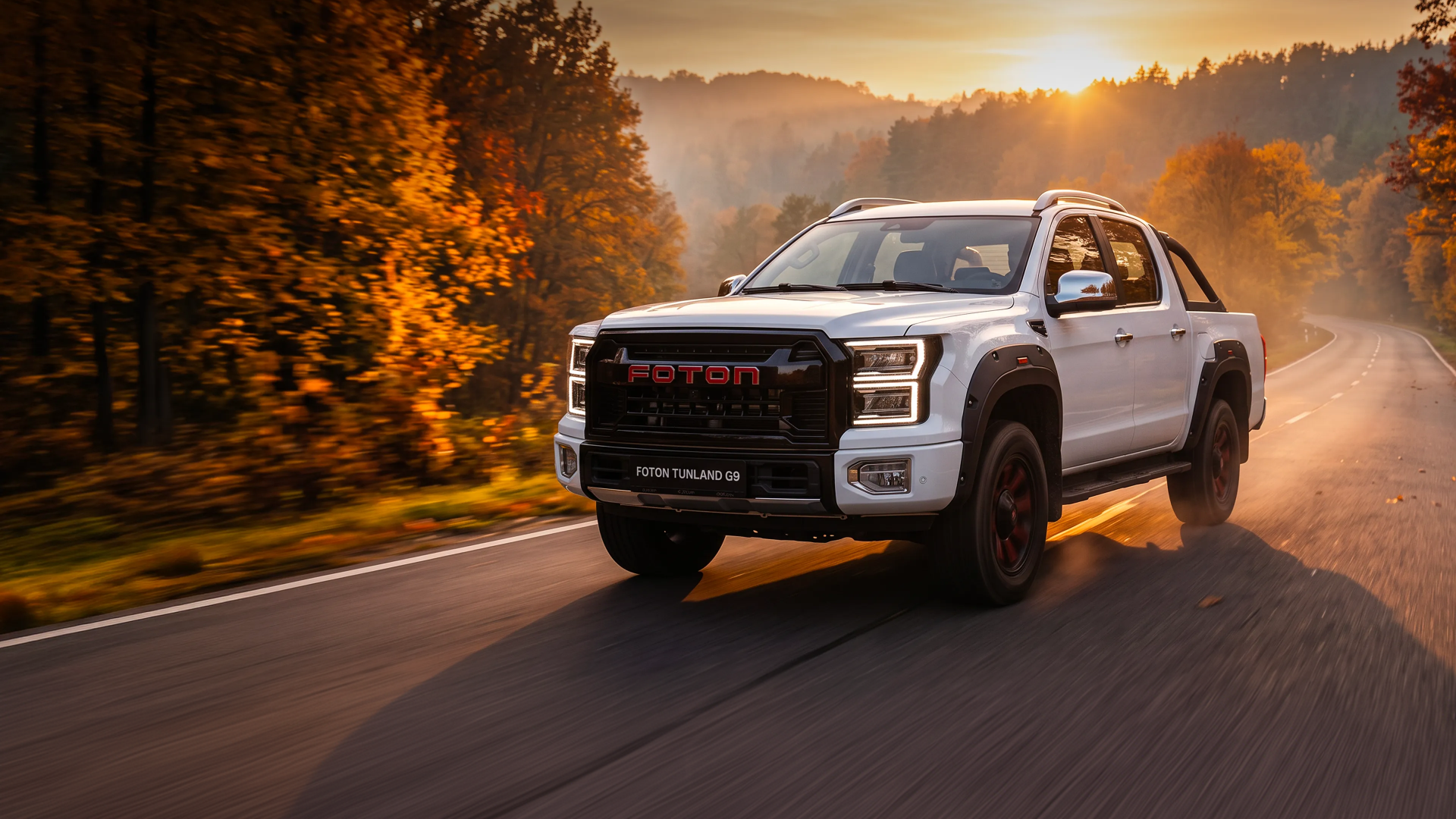 Изображение на странице Foton TUNLAND G9 на официальном сайте