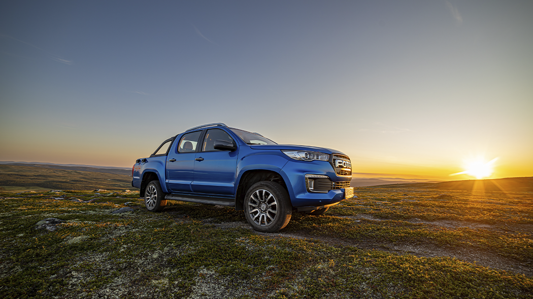 Изображение на странице Foton TUNLAND G7 на официальном сайте