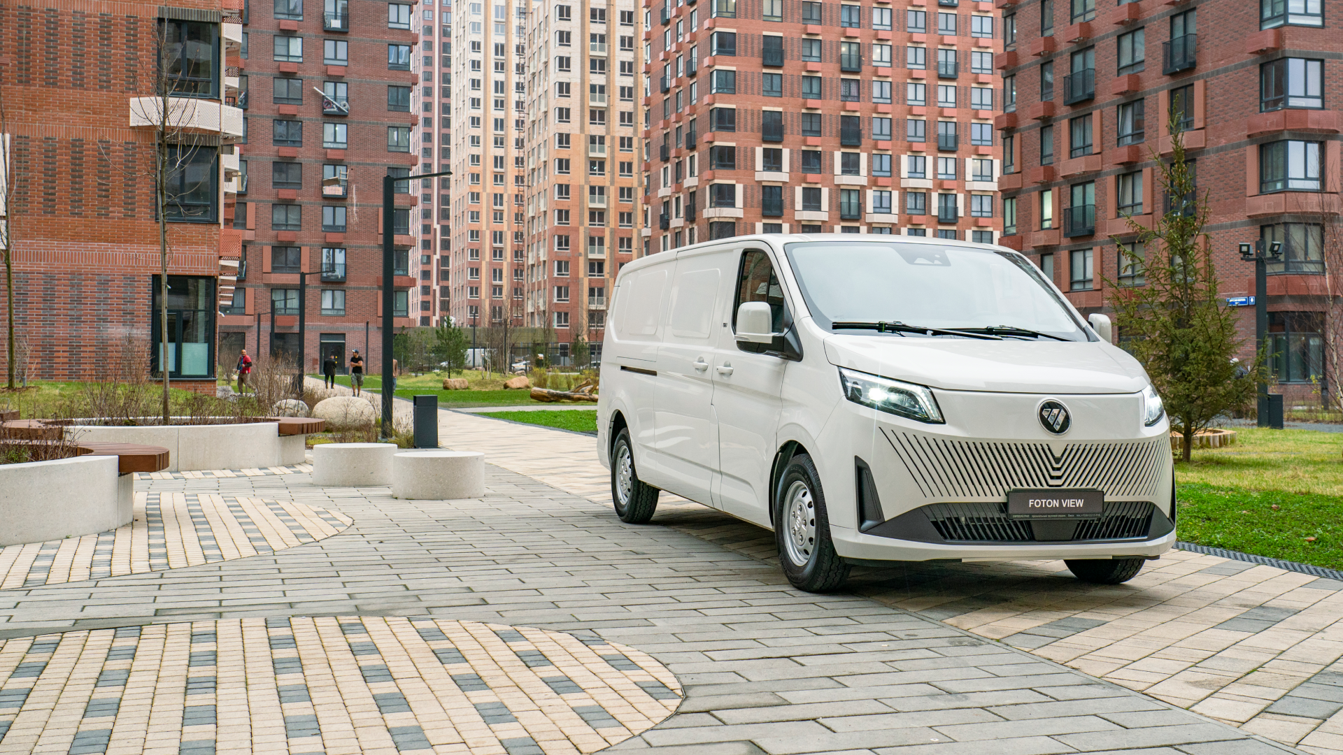 Изображение на странице Foton Главная на официальном сайте