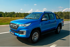 Изображение на странице Foton Главная на официальном сайте