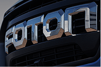 Изображение на странице Foton Главная на официальном сайте