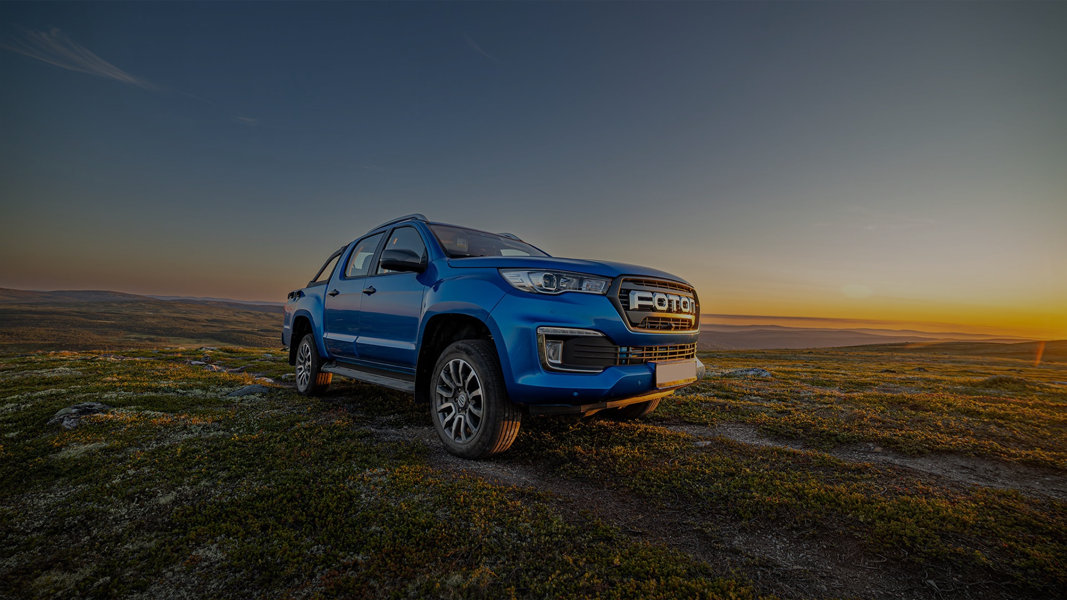 Изображение на странице Foton TUNLAND V7 на официальном сайте