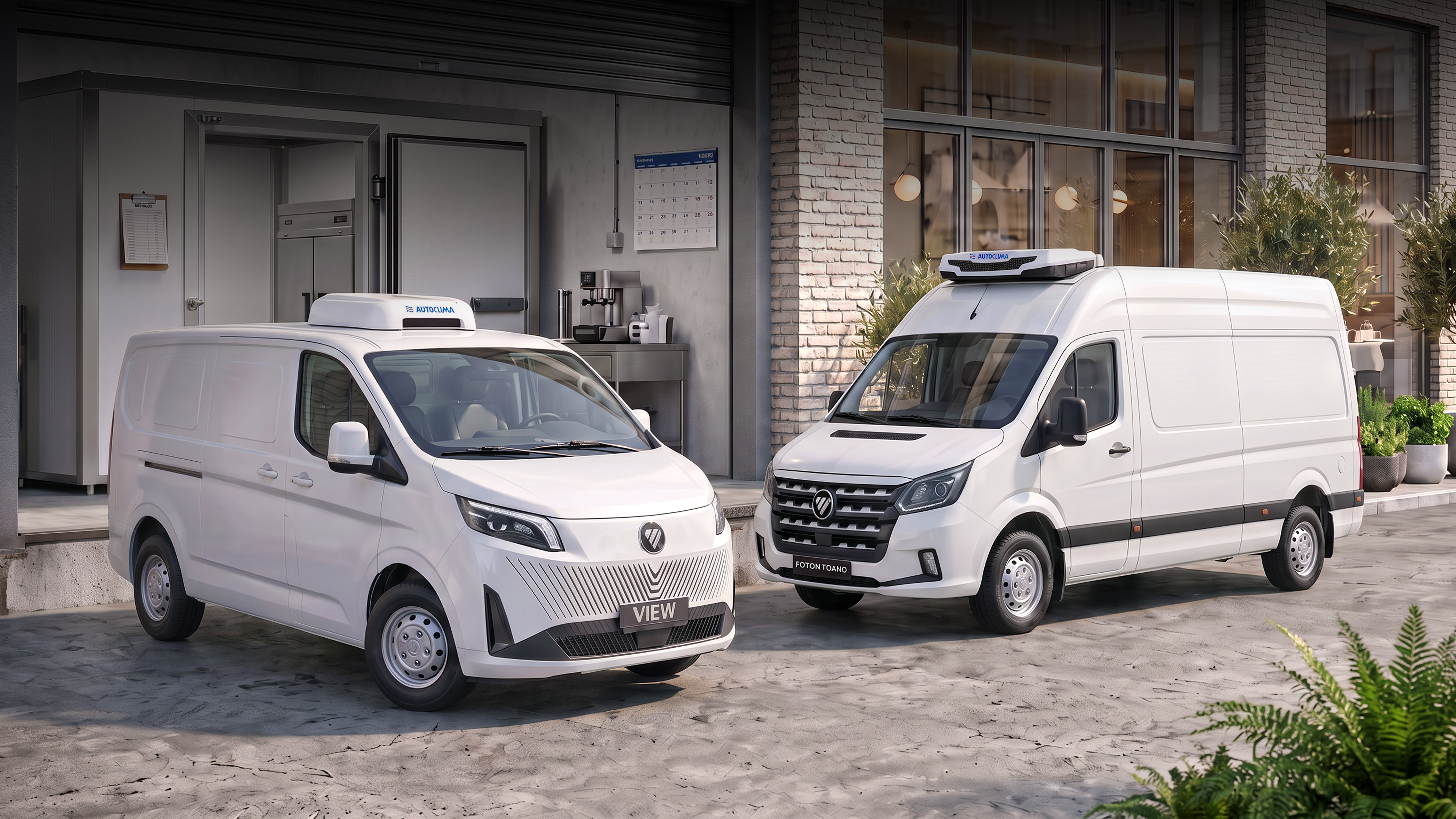 Изображение на странице Foton Рефрижератор на официальном сайте
