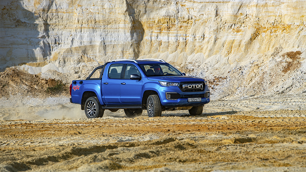 Изображение на странице Foton TUNLAND G7 на официальном сайте