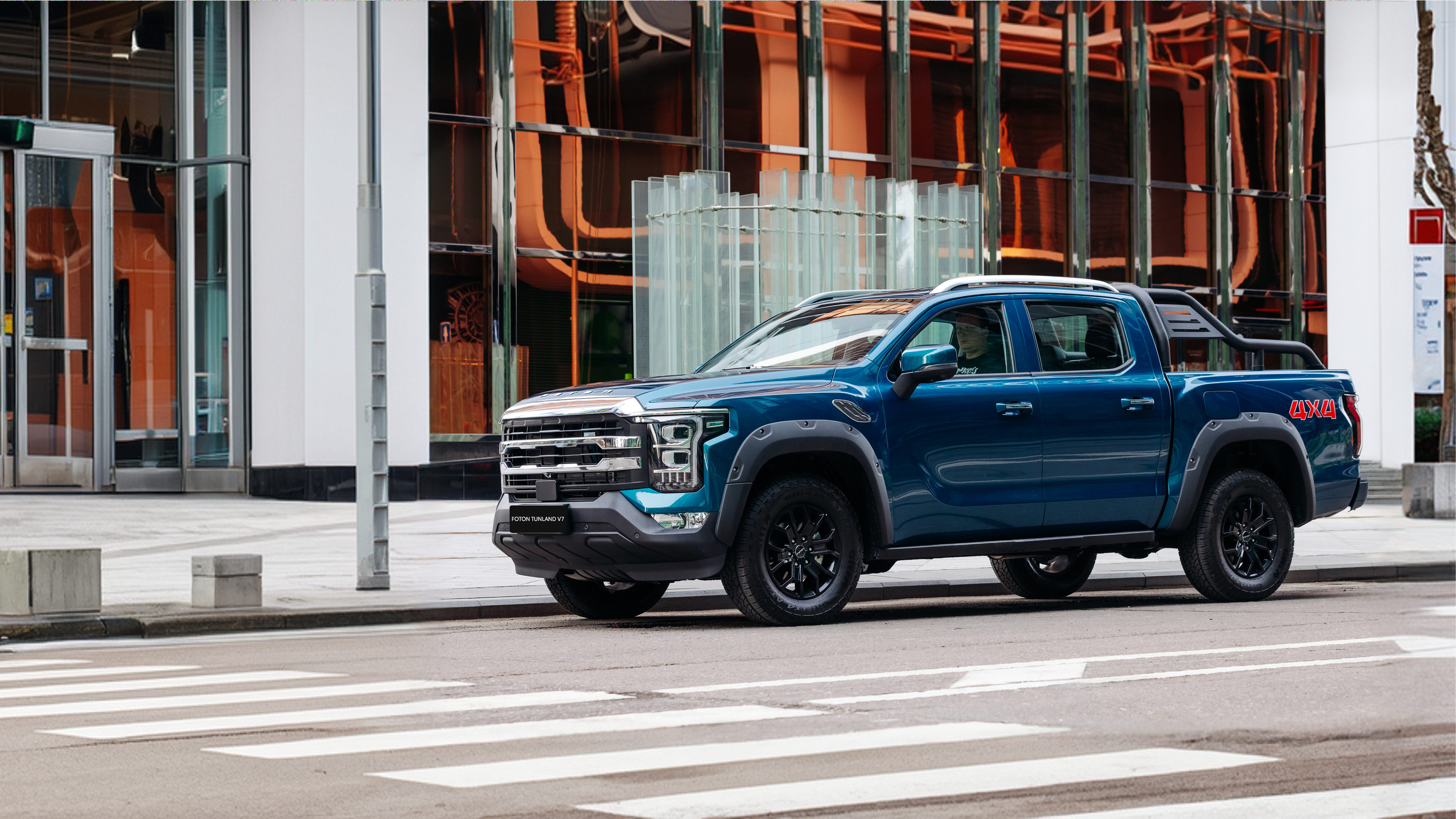 Изображение на странице Foton Главная на официальном сайте