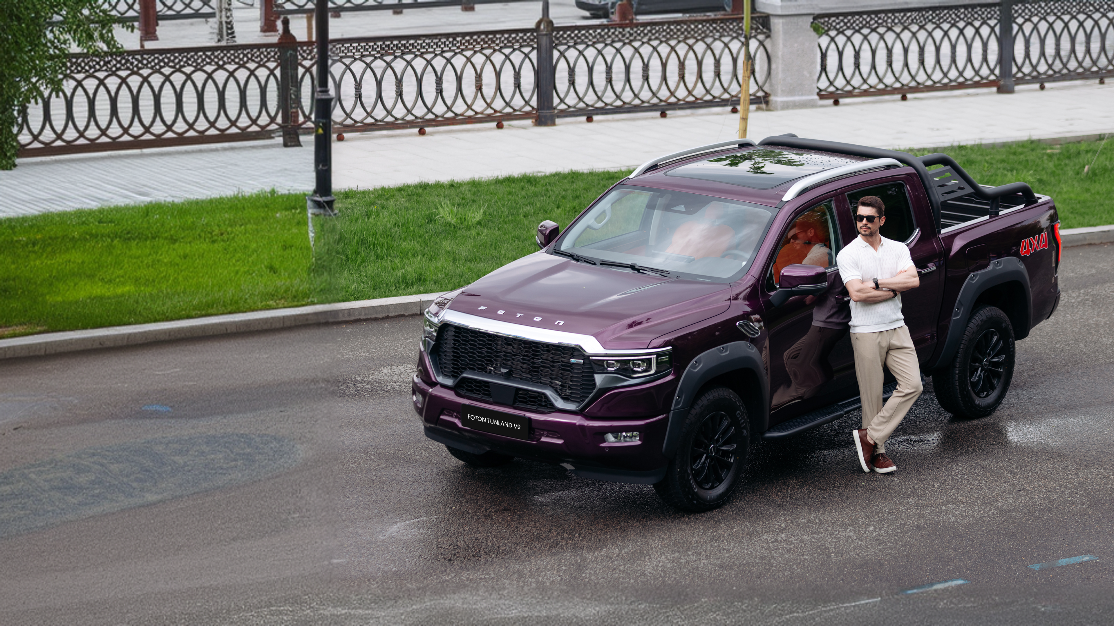 Изображение на странице Foton Главная на официальном сайте