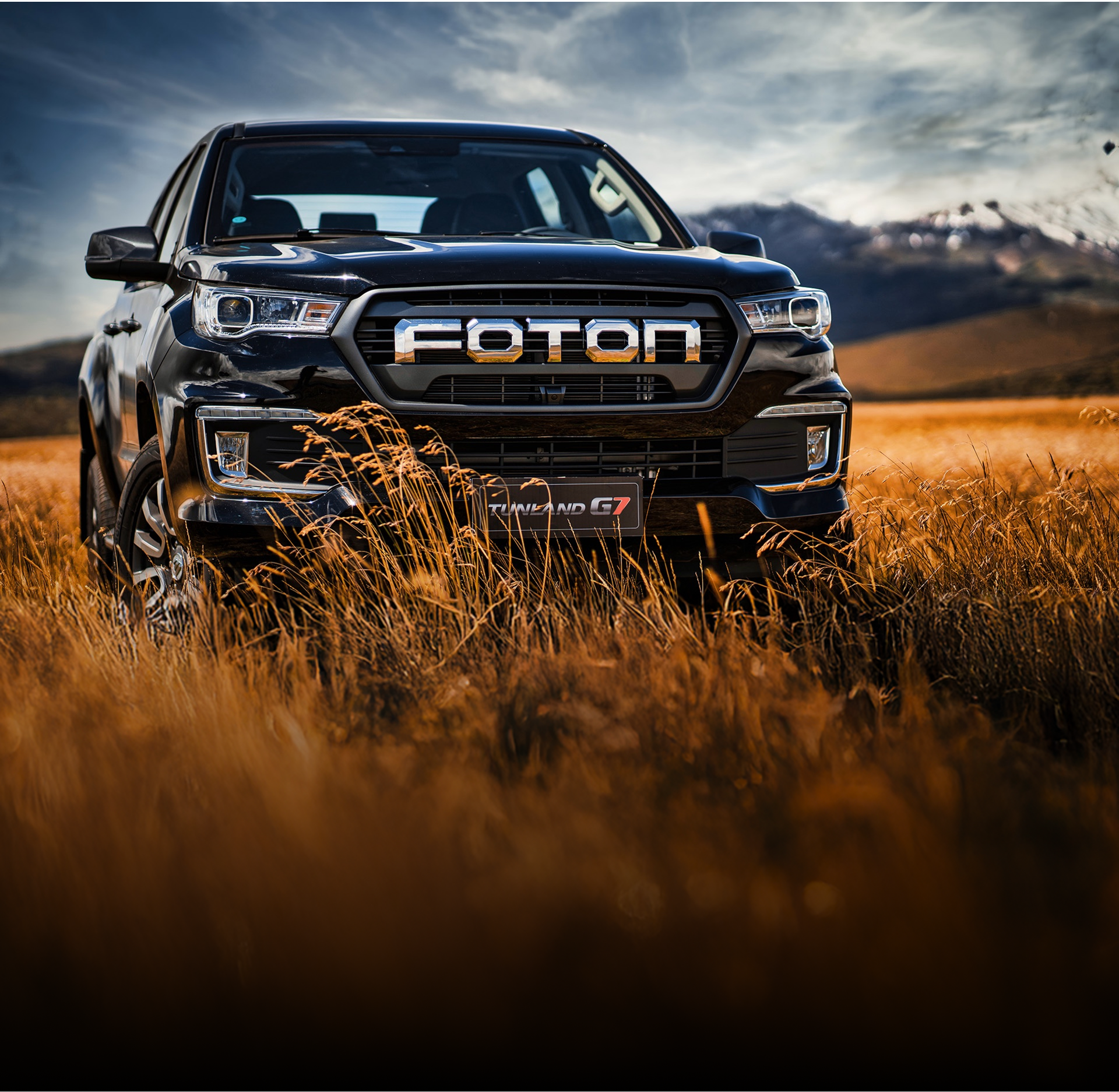 Изображение на странице Foton TUNLAND G7 на официальном сайте
