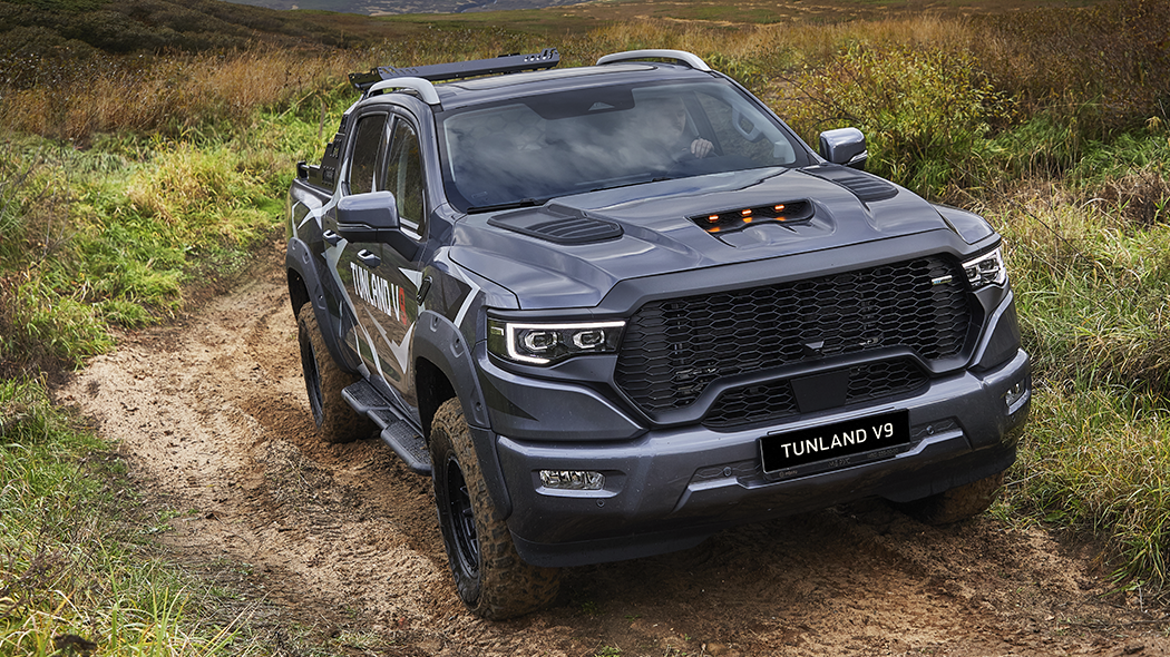 Изображение на странице Foton TUNLAND V9 на официальном сайте