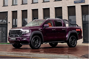 Изображение на странице Foton Главная на официальном сайте