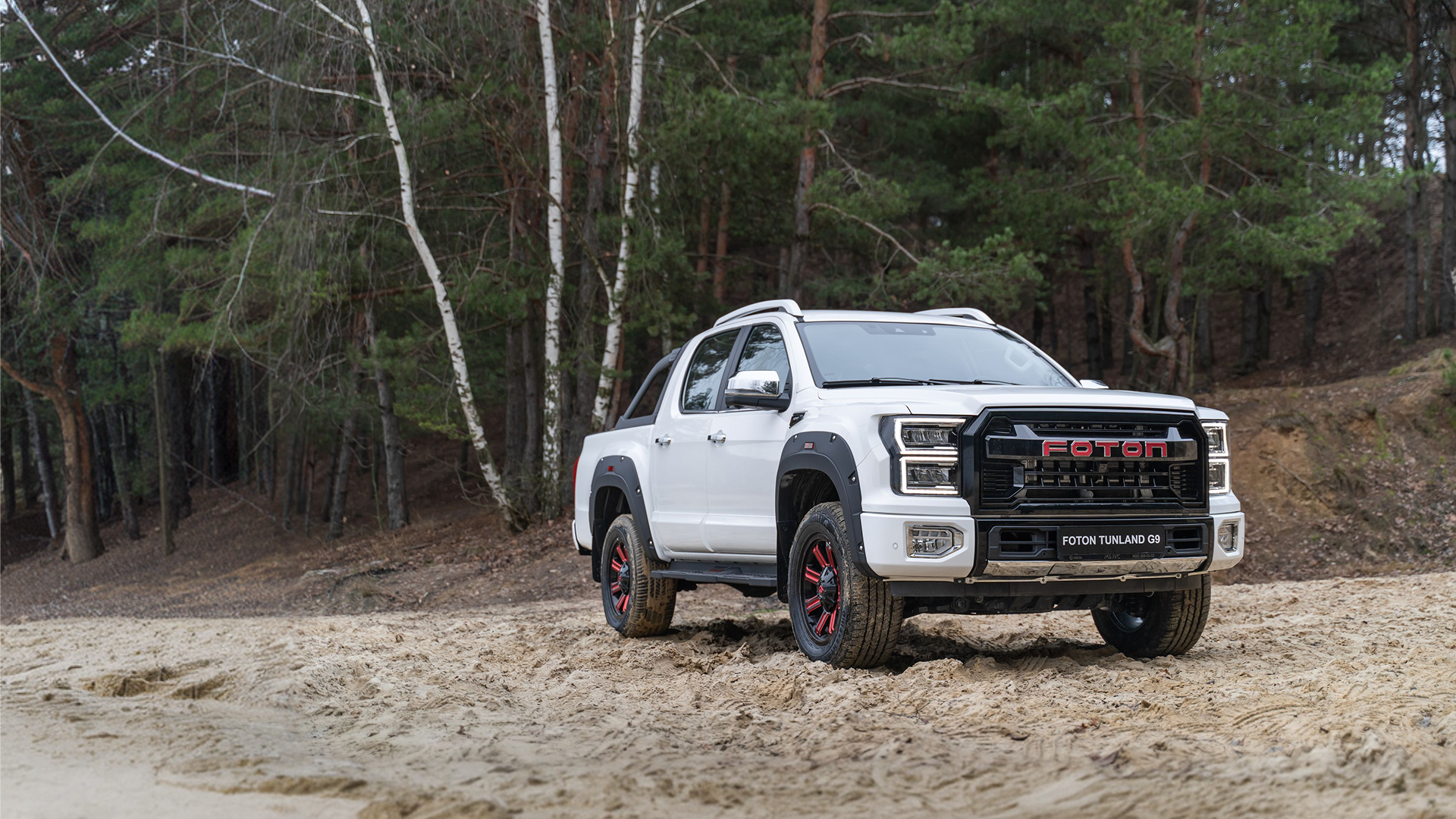 Изображение на странице Foton Главная на официальном сайте