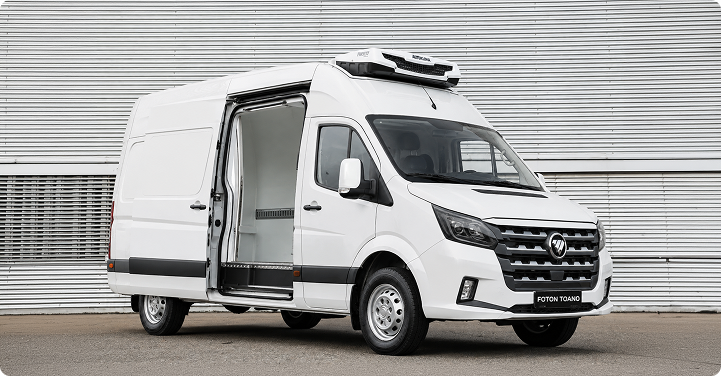 Изображение на странице Foton Рефрижератор на официальном сайте