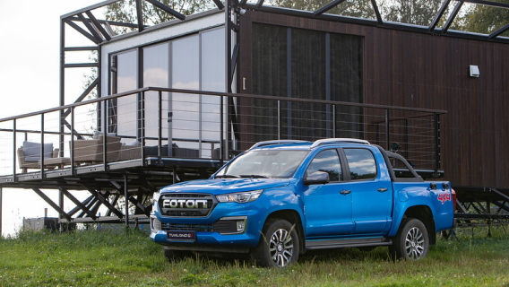 Изображение на странице Foton О компании на официальном сайте