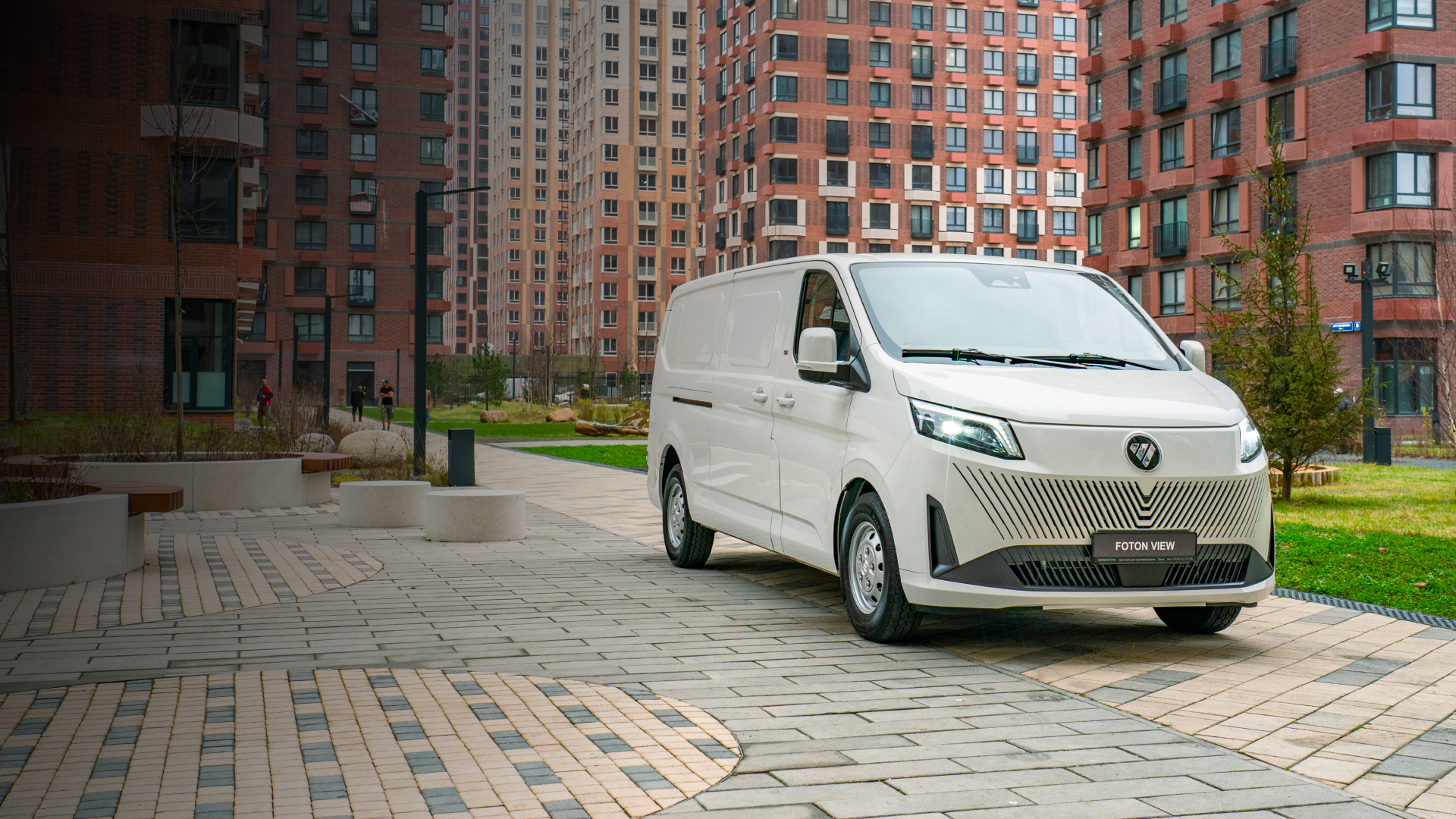 Изображение на странице Foton Главная на официальном сайте