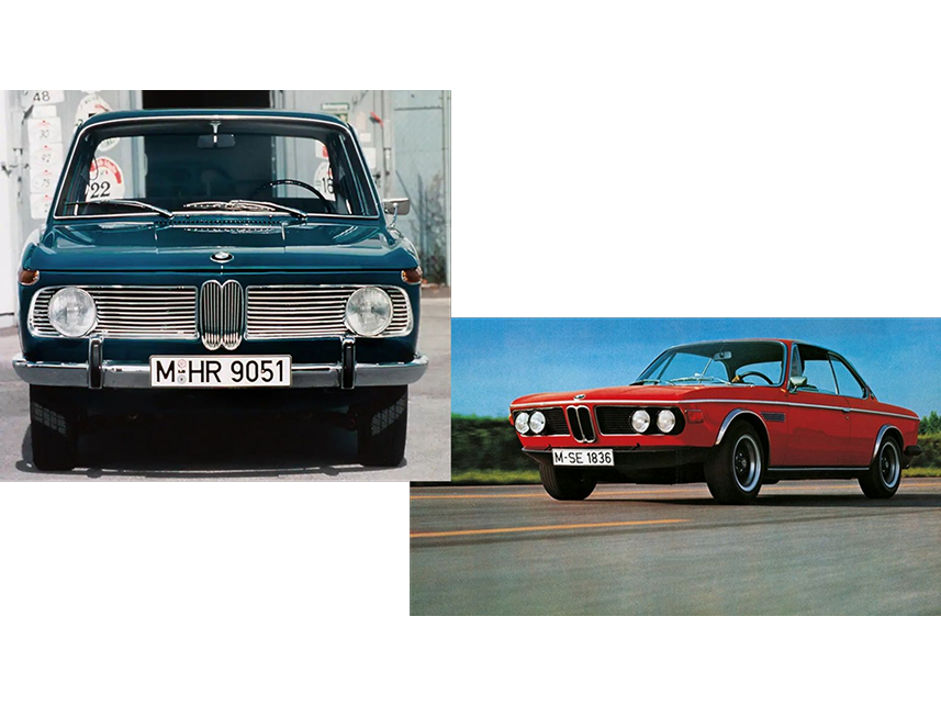 Эволюция решетки радиатора BMW 
