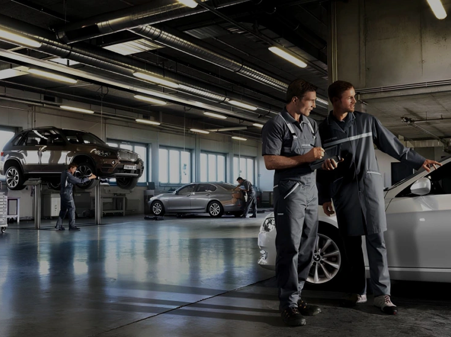 Замена фильтров BMW. Автопорт