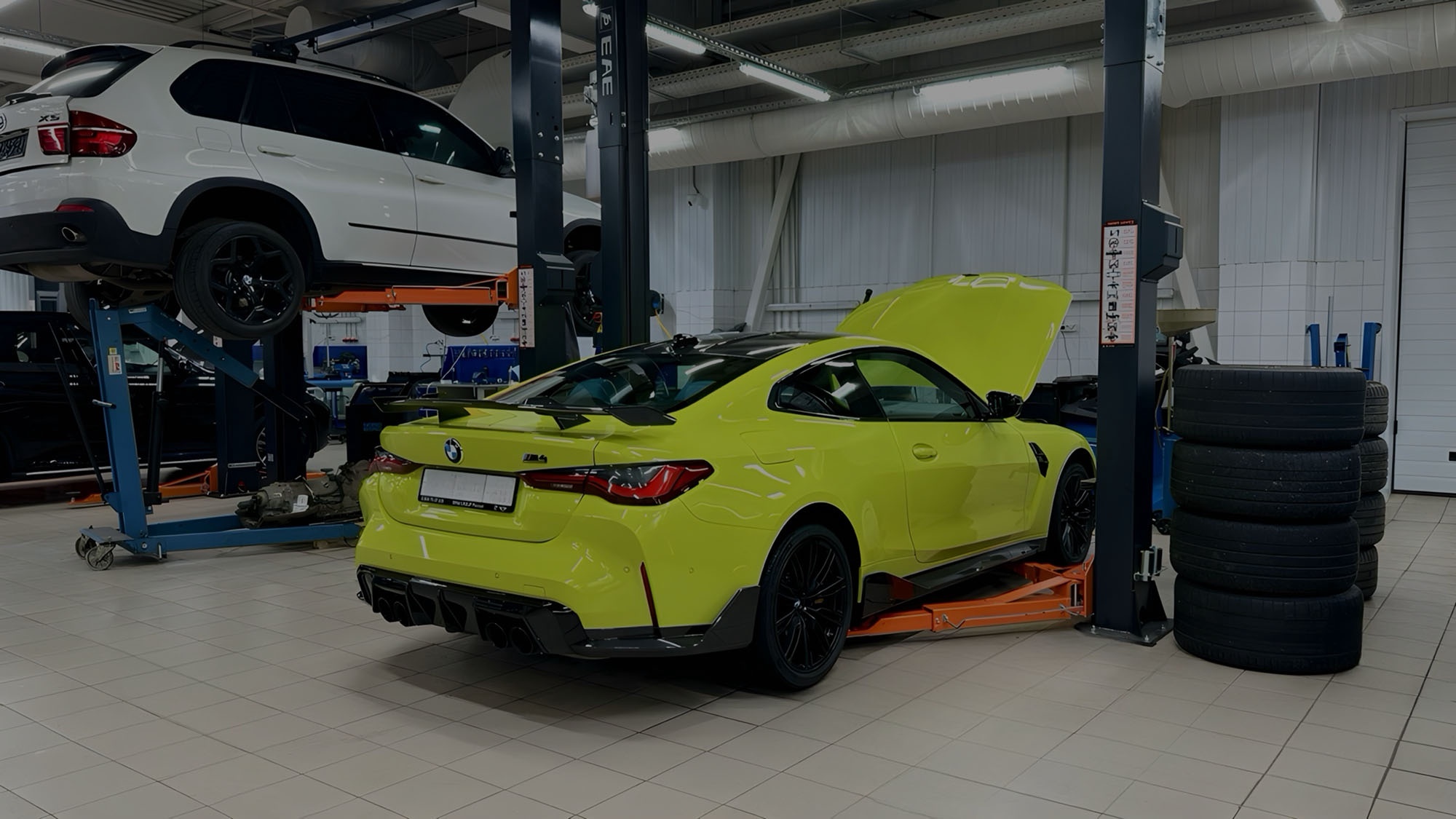 Шиномонтаж BMW. Автопорт