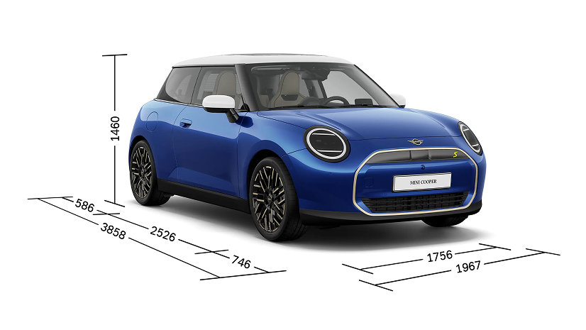 MINI cooper Размеры ООО «БМВ Русланд Трейдинг»