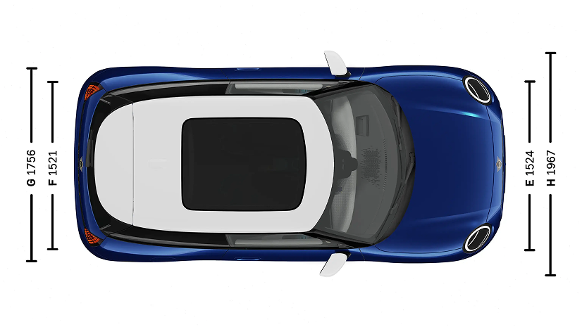 MINI cooper Размеры ООО «БМВ Русланд Трейдинг»