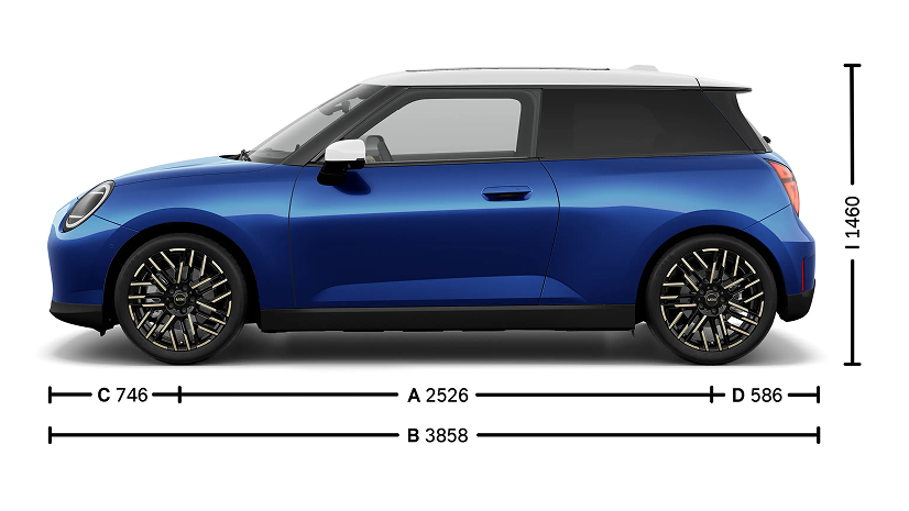MINI cooper Размеры ООО «БМВ Русланд Трейдинг»