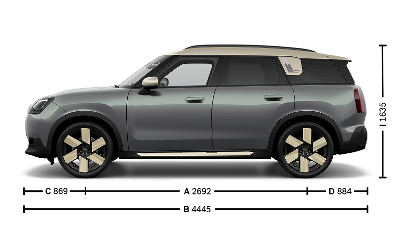 MINI Countruman Размеры ООО «БМВ Русланд Трейдинг»
