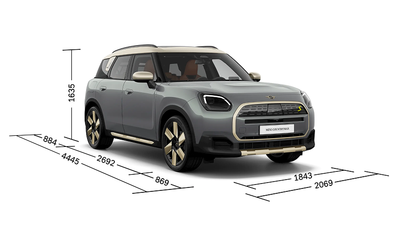 MINI Countruman Размеры ООО «БМВ Русланд Трейдинг»