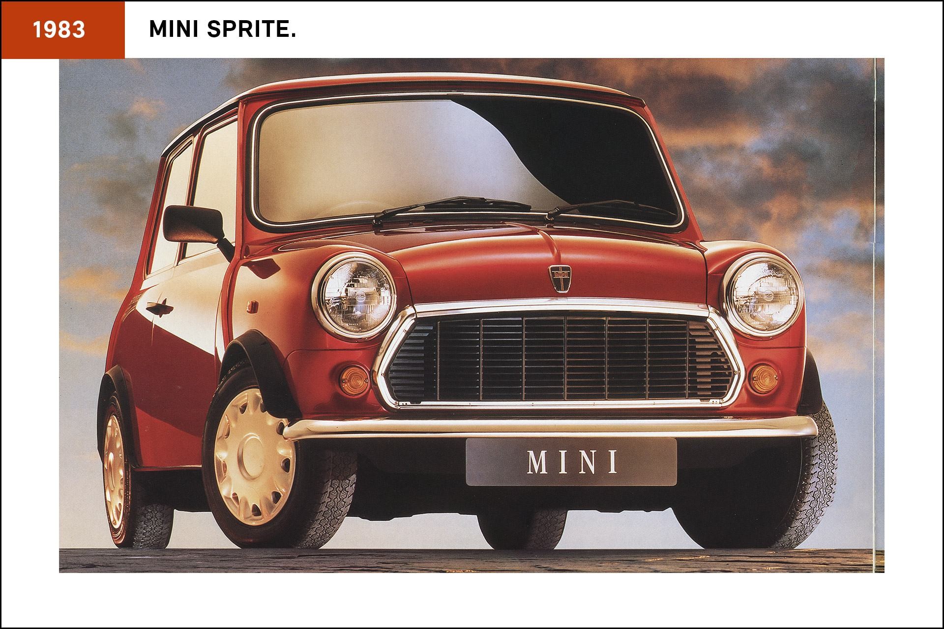 САМЫЙ ПОЛНЫЙ СПИСОК СПЕЦИАЛЬНЫХ СЕРИЙ MINI ООО «БМВ Русланд Трейдинг»