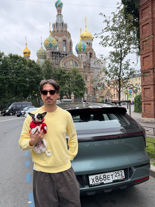 Изображение на странице Своя атмосфера: вдохновляющая поездка из Москвы в Петербург на VOLGA&nbsp;K40