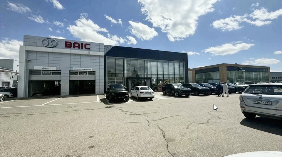 Изображение на странице BAIC Автокомпас — официальный дилер автомобилей БАИК