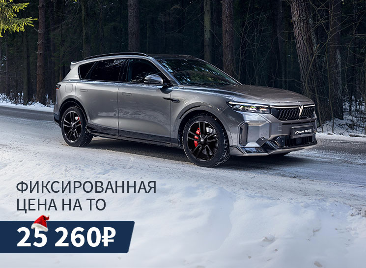 Изображение на странице VOYAH Сервисные акции на официальном сайте