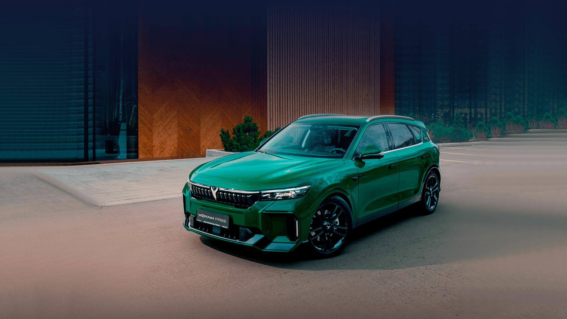 Изображение на странице VOYAH Главная на официальном сайте