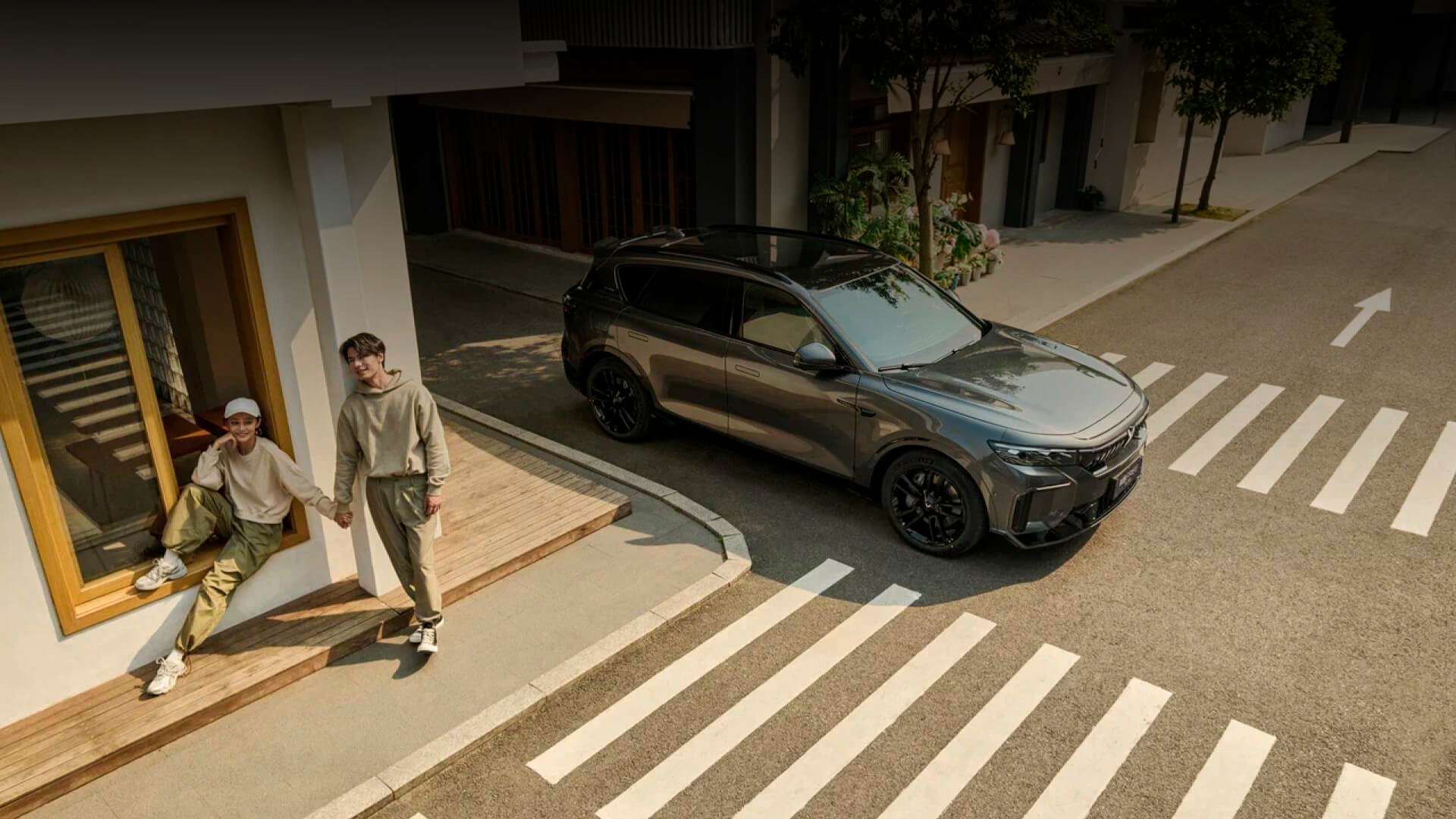 Изображение на странице VOYAH Главная на официальном сайте