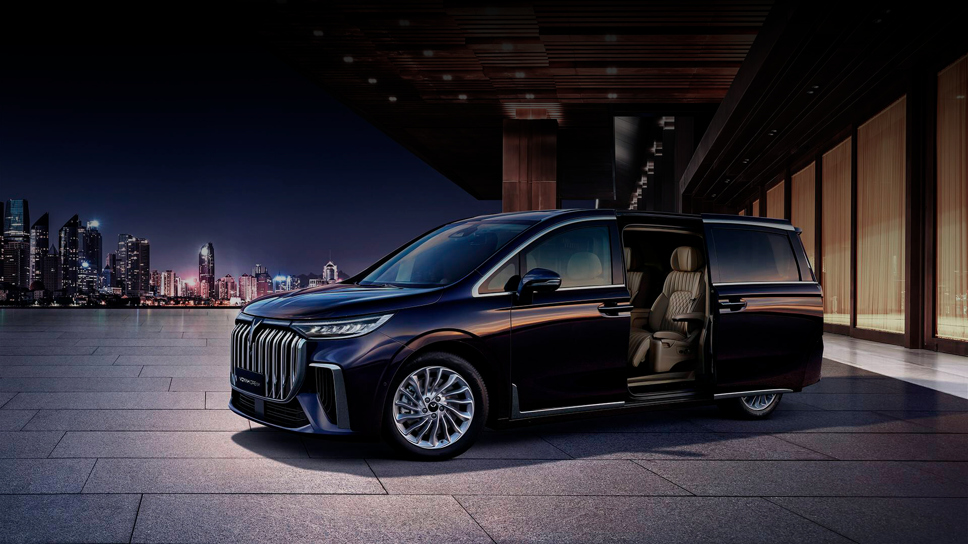 Изображение на странице VOYAH Главная на официальном сайте