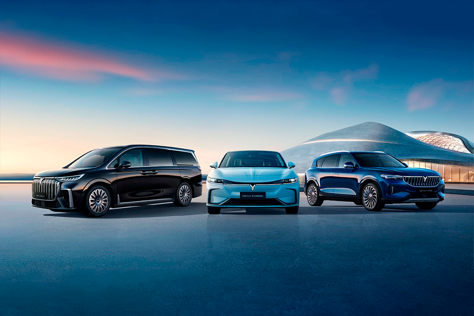 Изображение на странице VOYAH Покупателям на официальном сайте